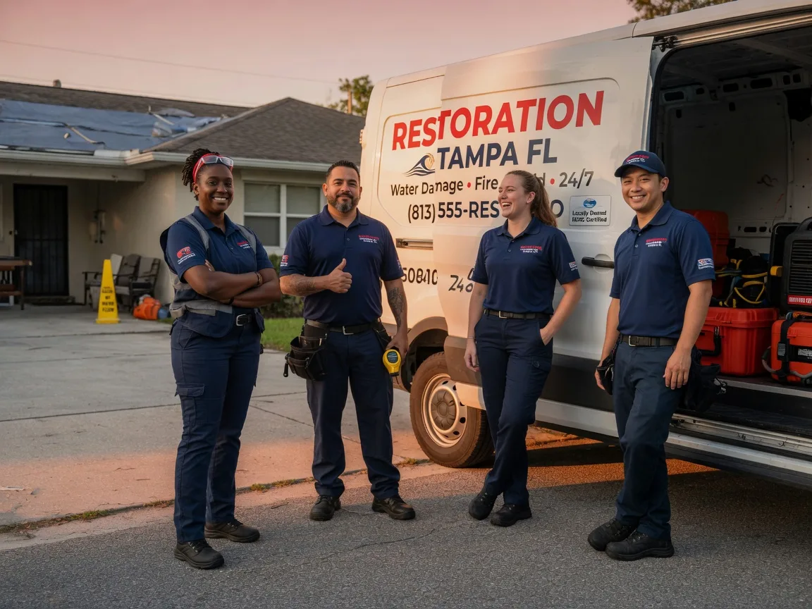 Water Damage Restoration company in West Branch, IA